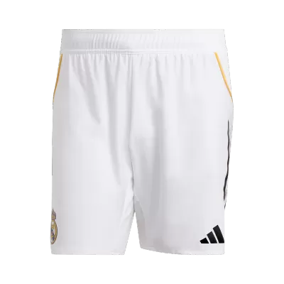 Authentic Real Madrid Home Soccer Shorts 25/26 White - Pro Jersey Shop