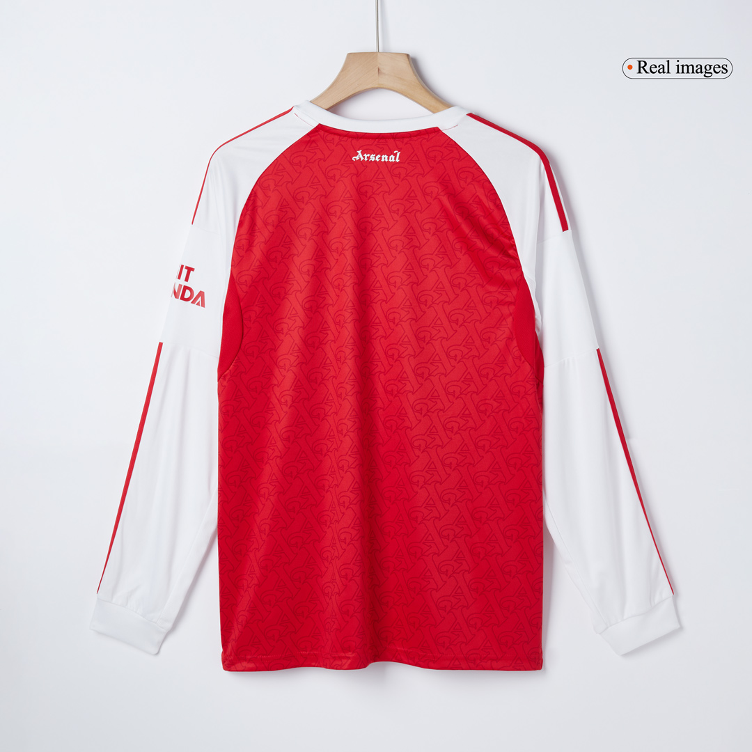 Arsenal Home Soccer Long Sleeves Fan Jersey 2025/26 - Pro Jersey Shop