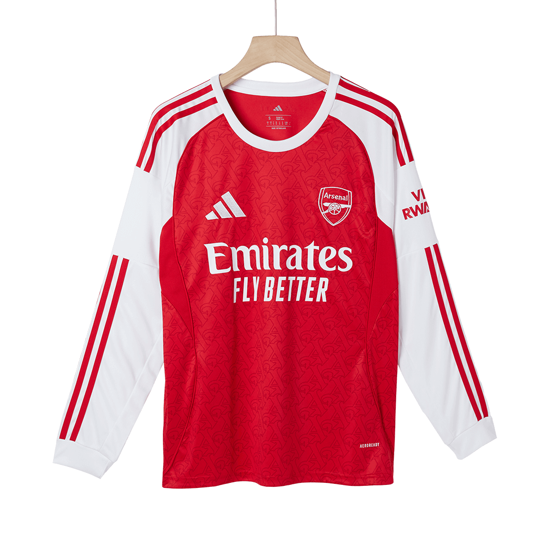 Arsenal Home Soccer Long Sleeves Fan Jersey 2025/26 - Pro Jersey Shop