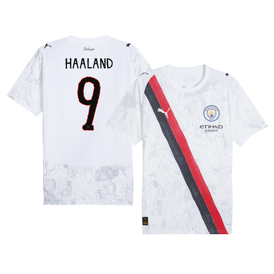 Manchester City KidSuper HAALAND #9 Soccer Fan Jersey 2025/26 Club World Cup - Pro Jersey Shop