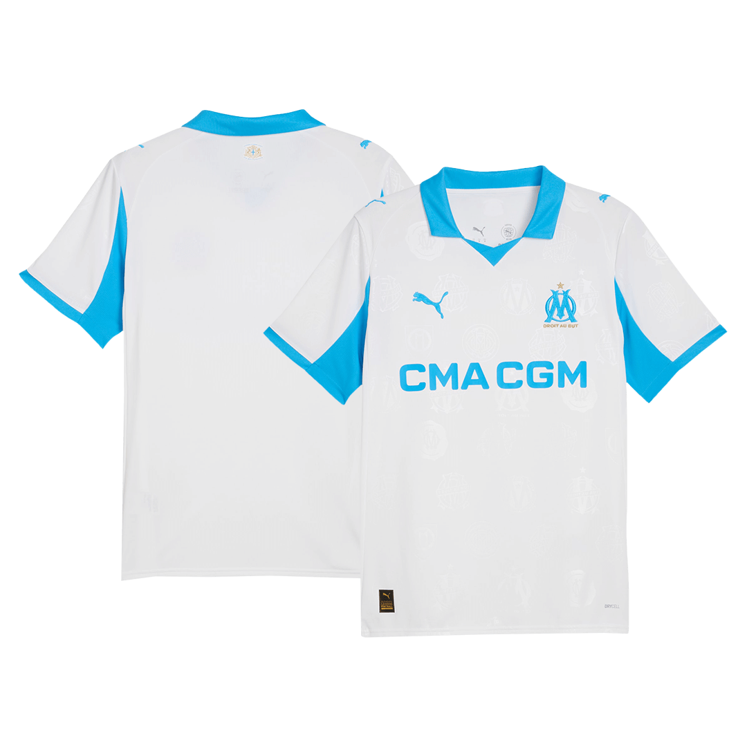 Marseille Home Soccer Jersey Replica 2025/26 - Pro Jersey Shop