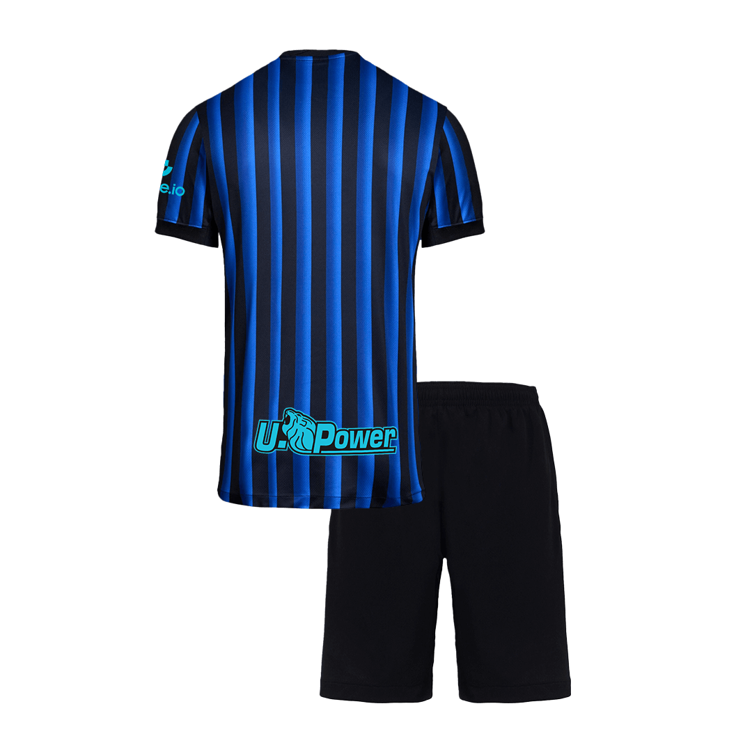 Kids Inter Milan Home Soccer Jersey Kit 2025/26 - Pro Jersey Shop