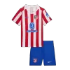 Kids Atletico Madrid Home Soccer Jersey Kit (Jersey+Shorts) 2025/26 - Pro Jersey Shop