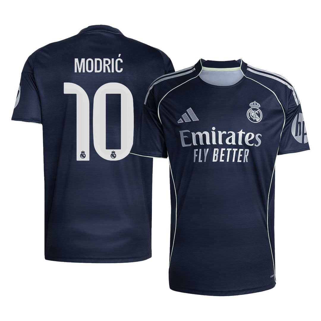Real Madrid MODRIĆ #10 Away Soccer Jersey Replica 2025/26 - Pro Jersey Shop