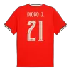 Portugal DIOGO J. #21 Home Soccer Jersey Replica 2025 - Pro Jersey Shop