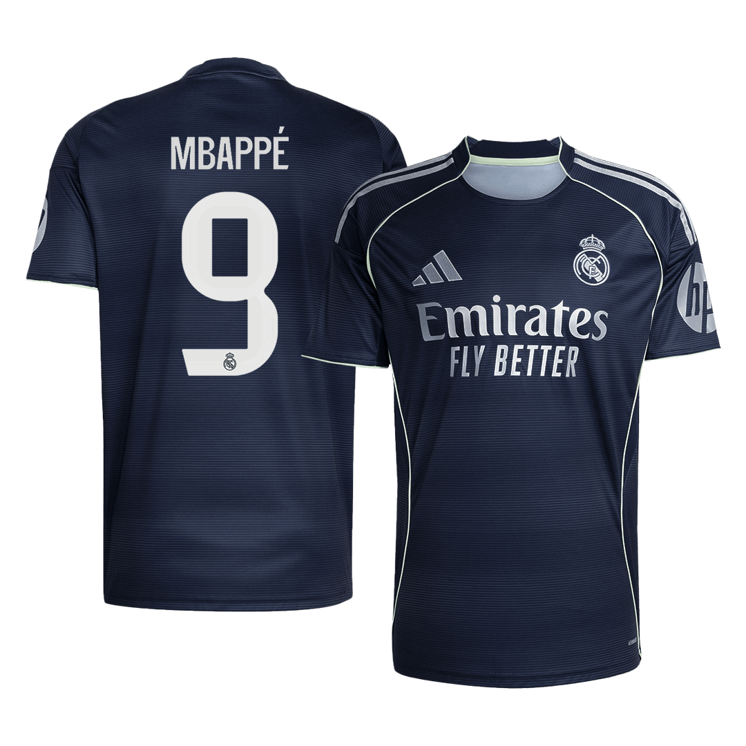 Real Madrid MBAPPÉ #9 Away Soccer Fan Jersey 2025/26 - Pro Jersey Shop