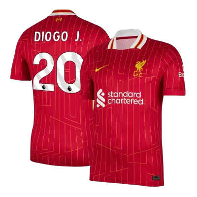 Liverpool DIOGO J. #20 Home Soccer Jersey Replica 2024/25 - Pro Jersey Shop