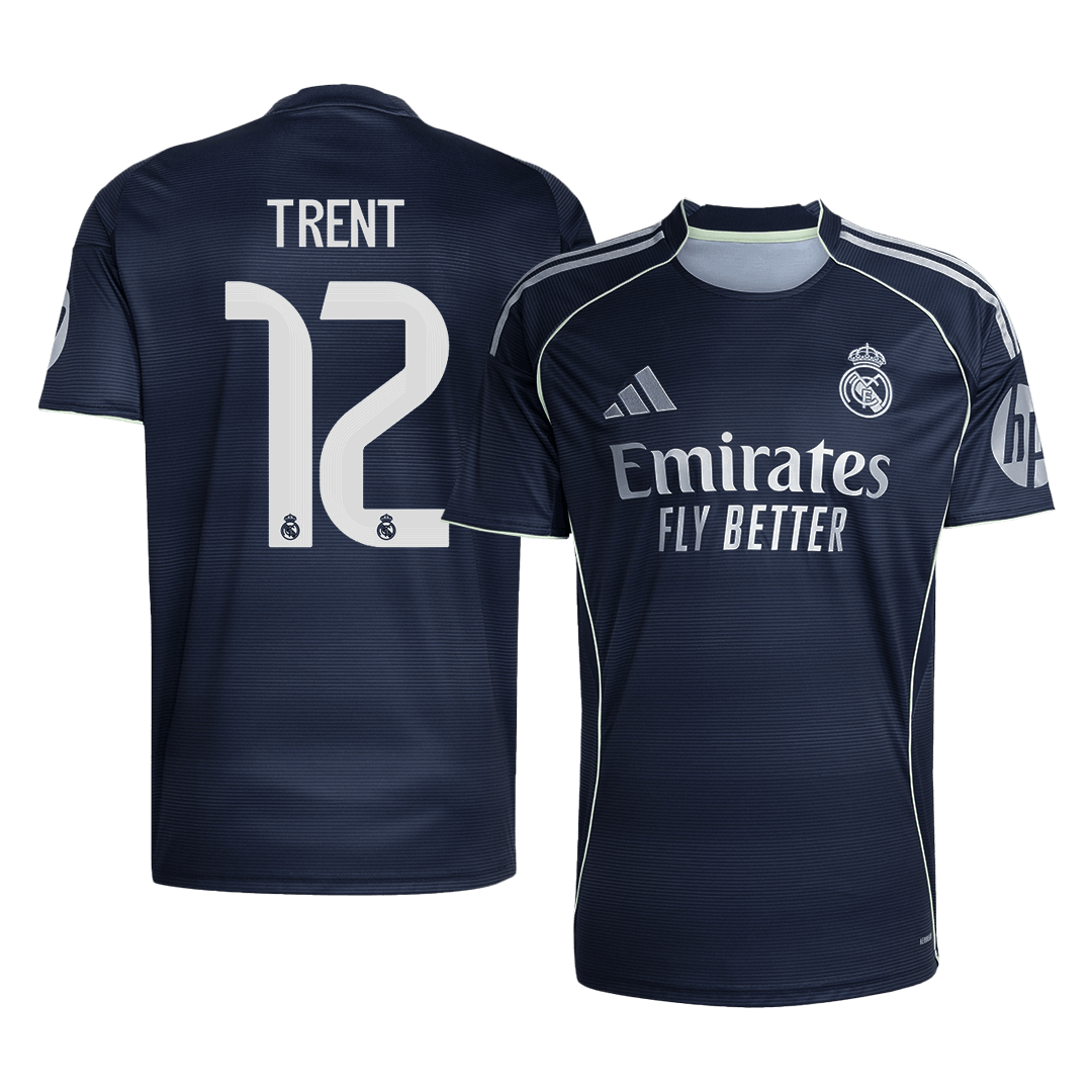 Real Madrid TRENT #12 Away Soccer Fan Jersey 2025/26 - Pro Jersey Shop