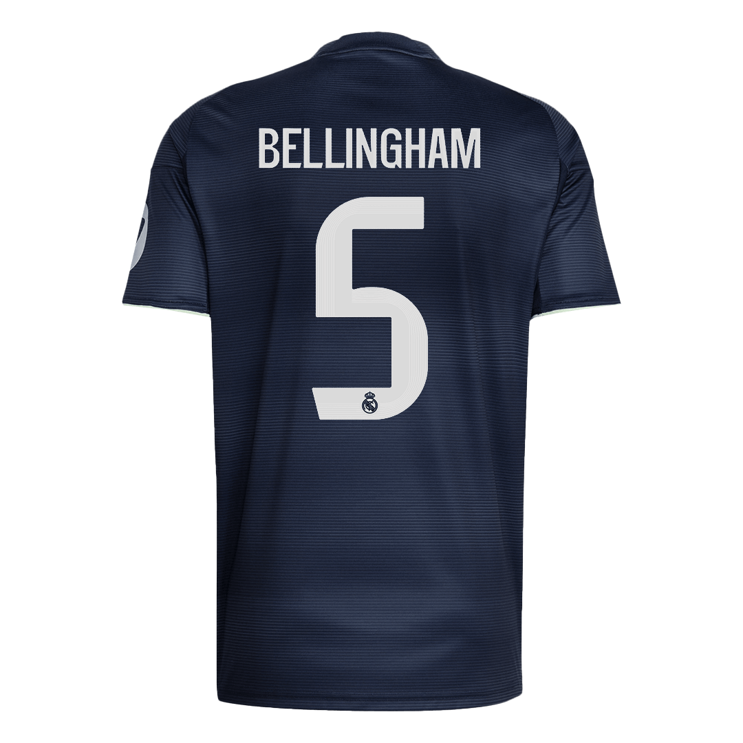 Real Madrid BELLINGHAM #5 Away Soccer Jersey Replica 2025/26 - Pro Jersey Shop