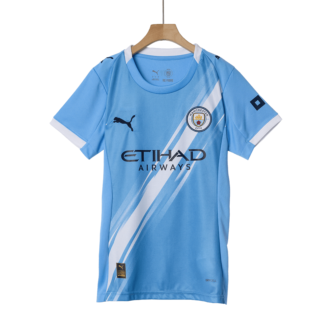 Women Manchester City Home Soccer Jersey 2025/26 - Pro Jersey Shop