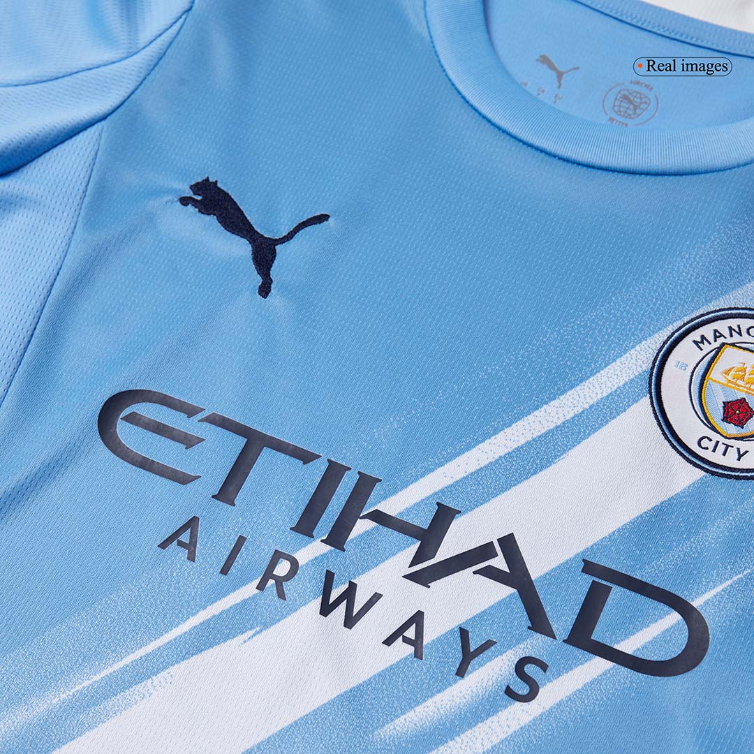 Women Manchester City Home Soccer Jersey 2025/26 - Pro Jersey Shop