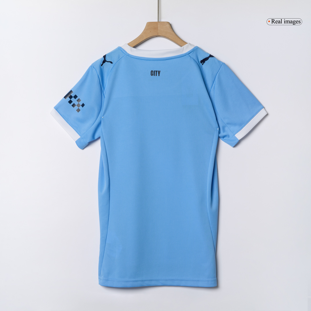 Women Manchester City Home Soccer Jersey 2025/26 - Pro Jersey Shop