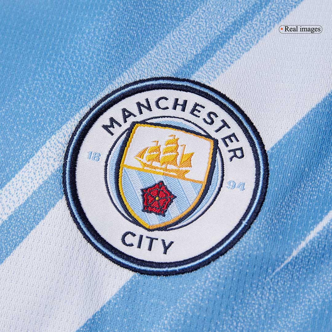 Women Manchester City Home Soccer Jersey 2025/26 - Pro Jersey Shop