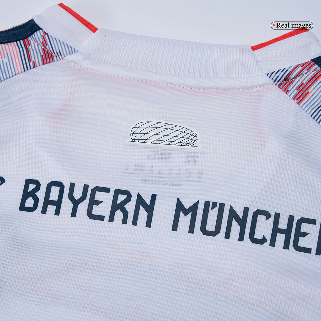 Kids Bayern Munich Away Soccer Jersey Kit 2025/26 - Pro Jersey Shop