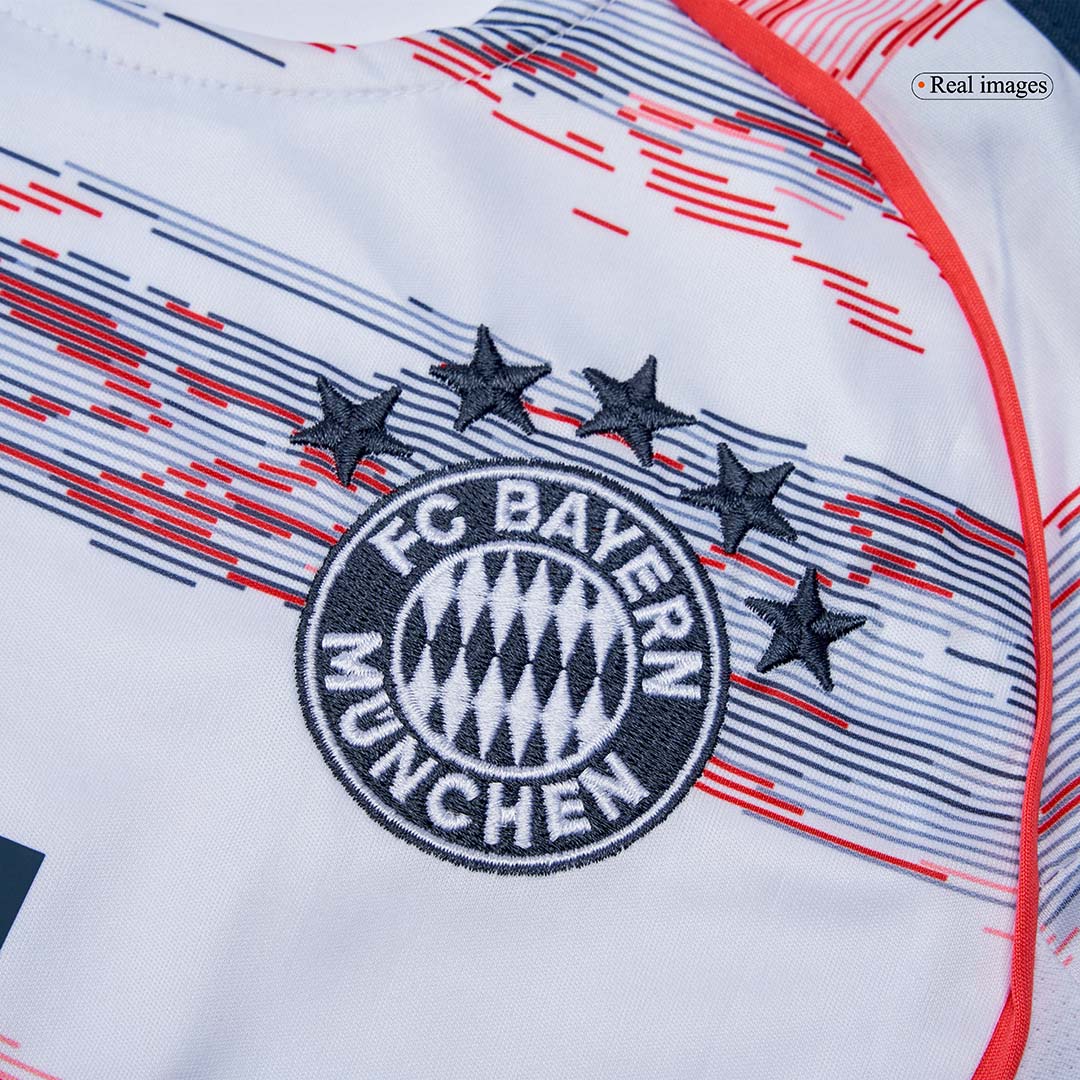 Kids Bayern Munich Away Soccer Jersey Kit 2025/26 - Pro Jersey Shop