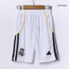 Kids Real Madrid Home Soccer Jersey Kit (Jersey+Shorts) 2025/26 - Pro Jersey Shop