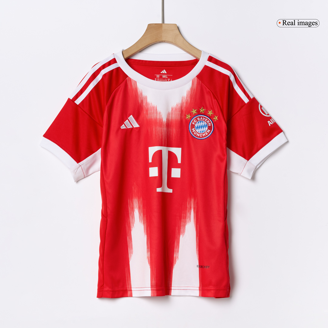 Kids Bayern Munich Home Soccer Jersey Kit 2025/26 - Pro Jersey Shop