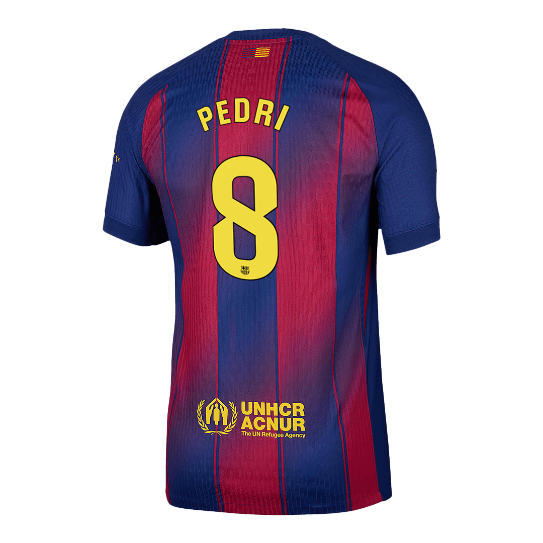 Barcelona PEDRI #8 Home Soccer Match Jersey 2025/26 - Pro Jersey Shop