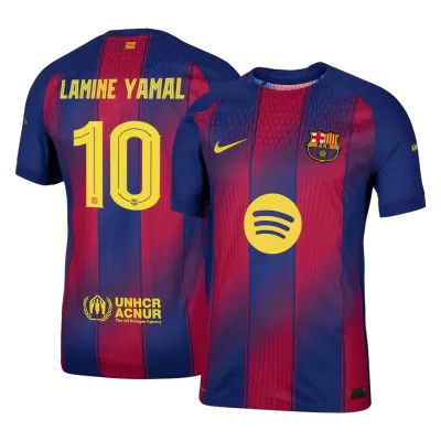 Barcelona LAMINE YAMAL #10 Home Soccer Jersey Authentic 2025/26 UCL - Pro Jersey Shop