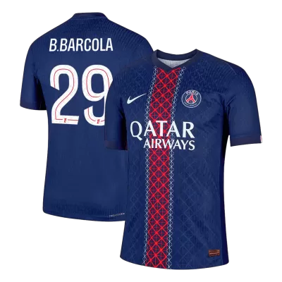 PSG B.BARCOLA #29 Home Soccer Match Jersey 2025/26 - Pro Jersey Shop
