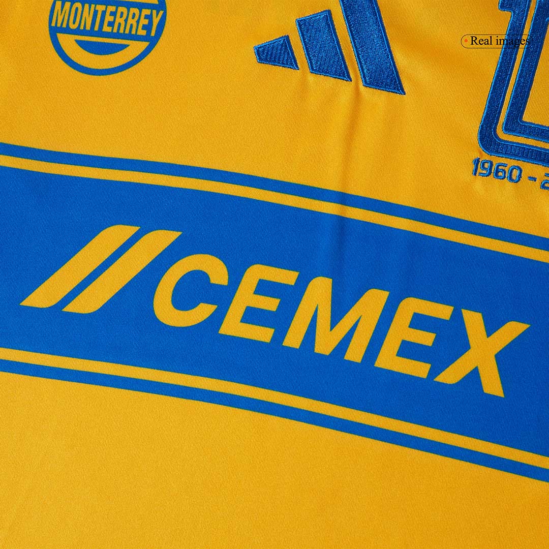 Tigres UANL Home Soccer Jersey Replica 2025/26 - Pro Jersey Shop