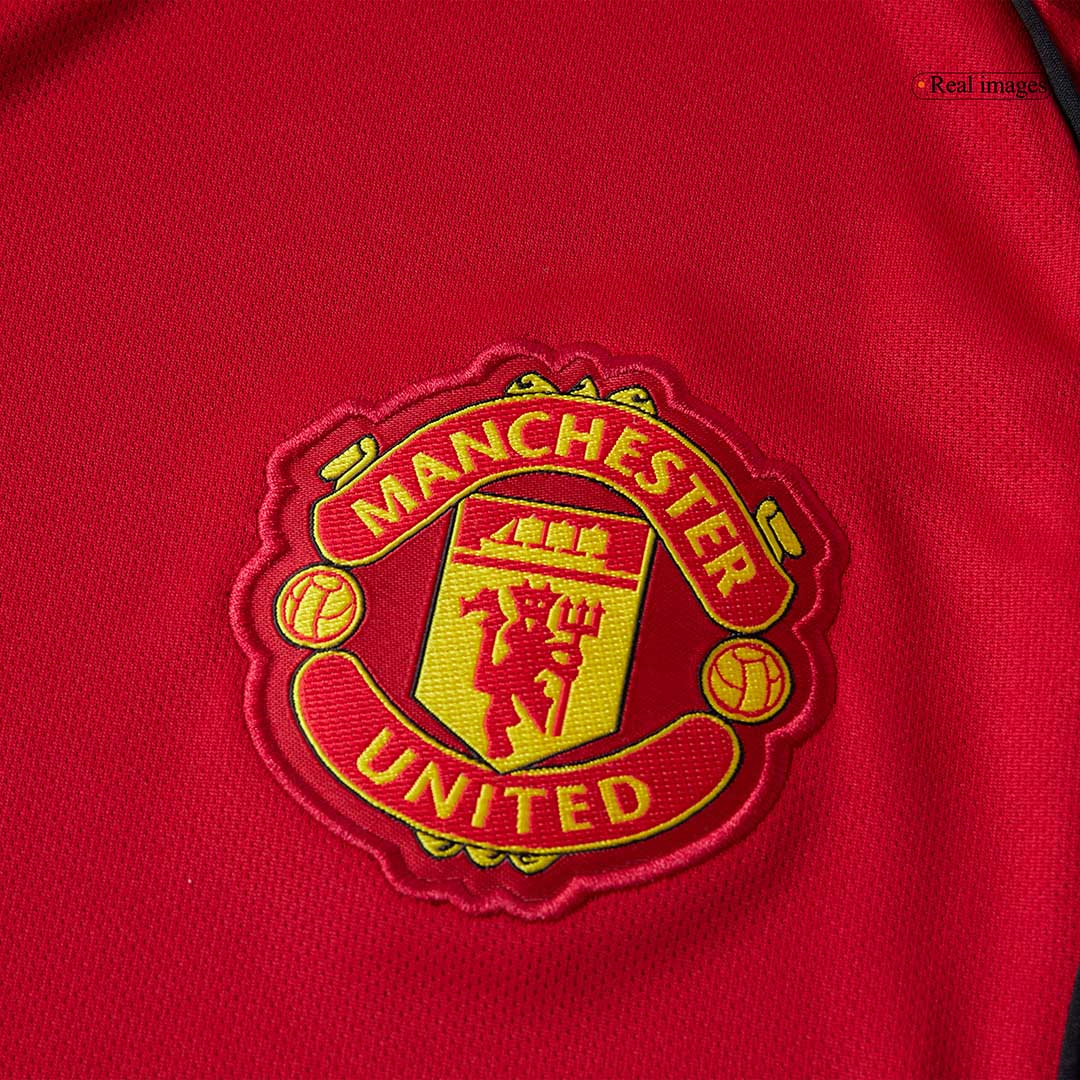 Manchester United Home Soccer Long Sleeves Fan Jersey 2025/26 - Pro Jersey Shop