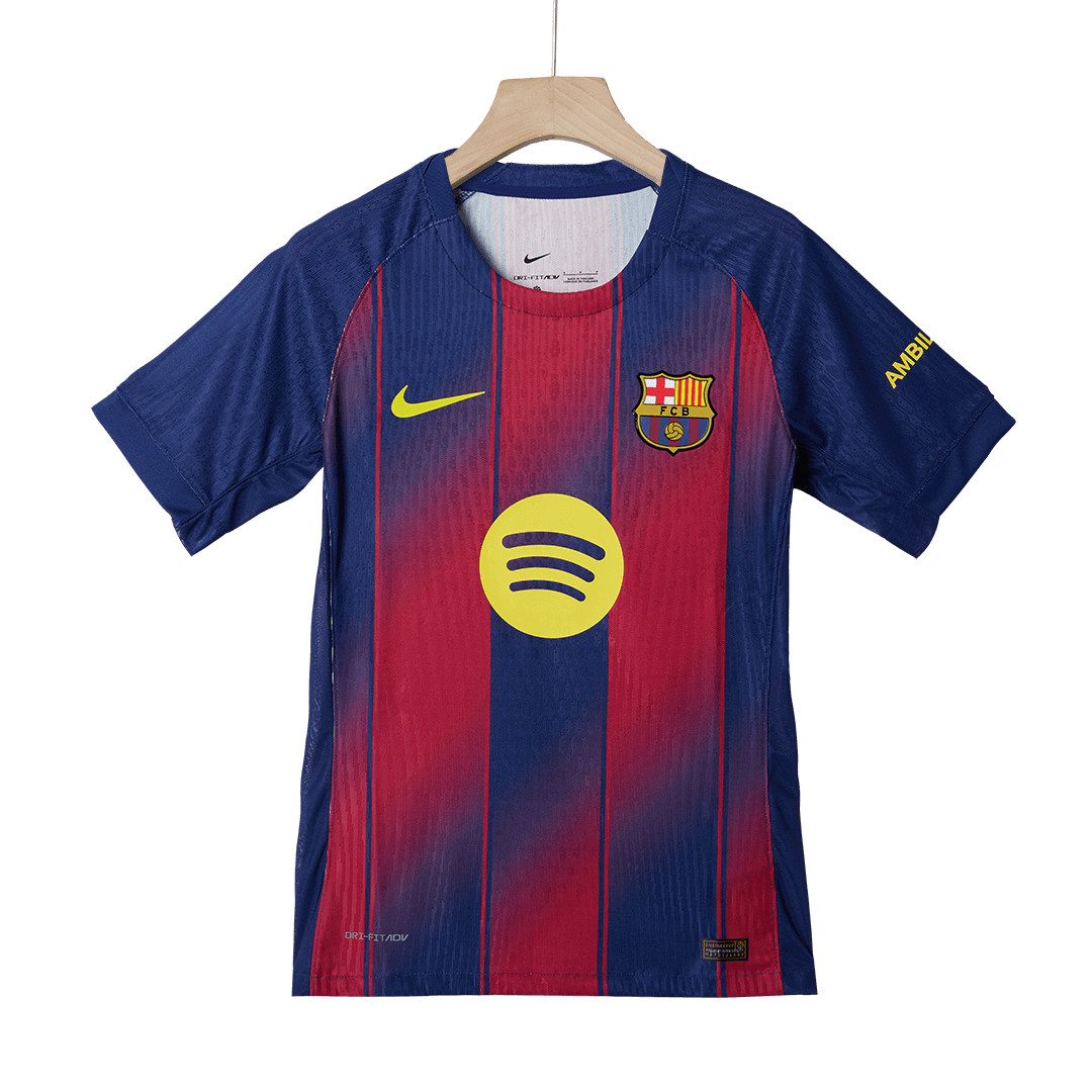 Barcelona Home Soccer Match Jersey 2025/26 - Pro Jersey Shop
