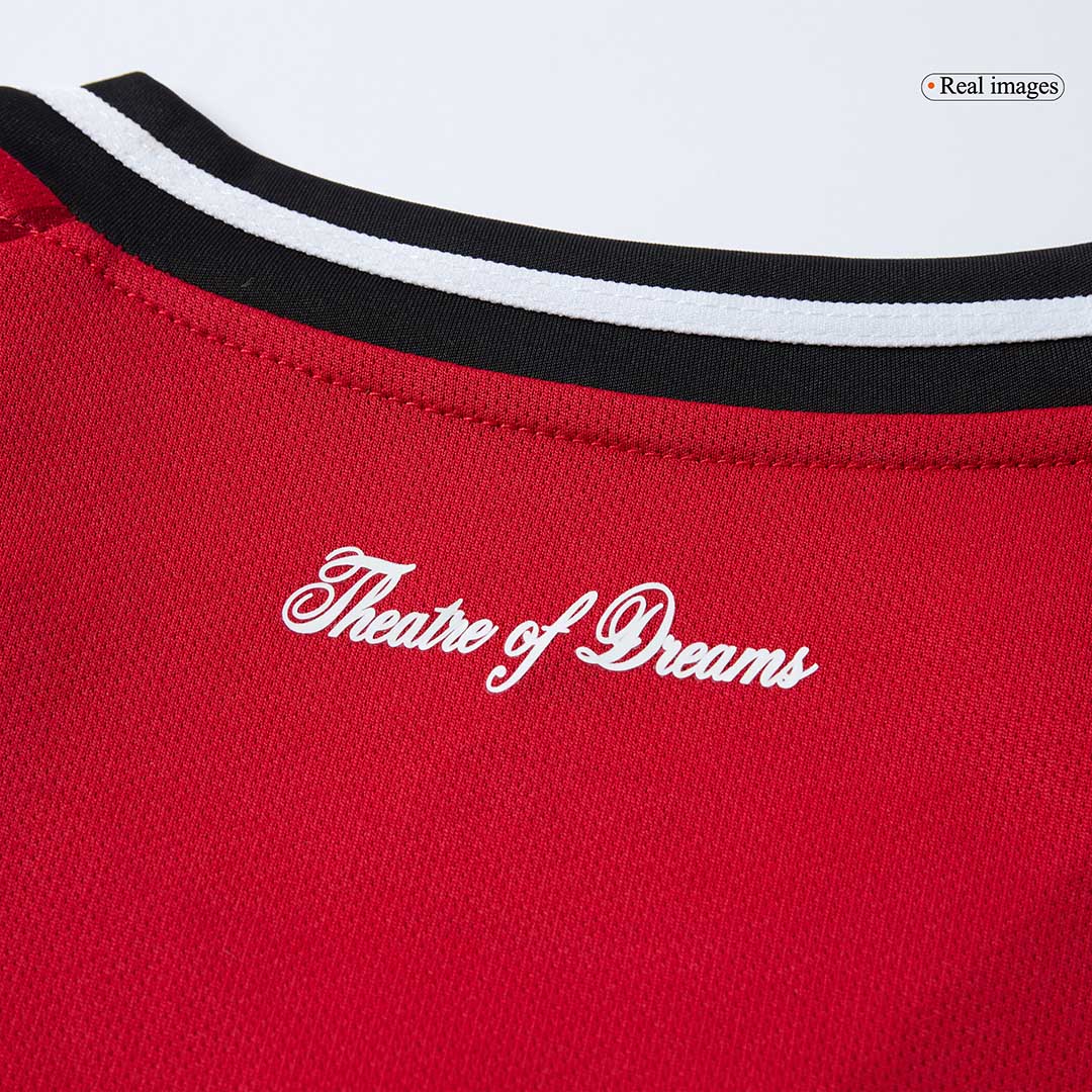 Manchester United Home Soccer Long Sleeves Fan Jersey 2025/26 - Pro Jersey Shop
