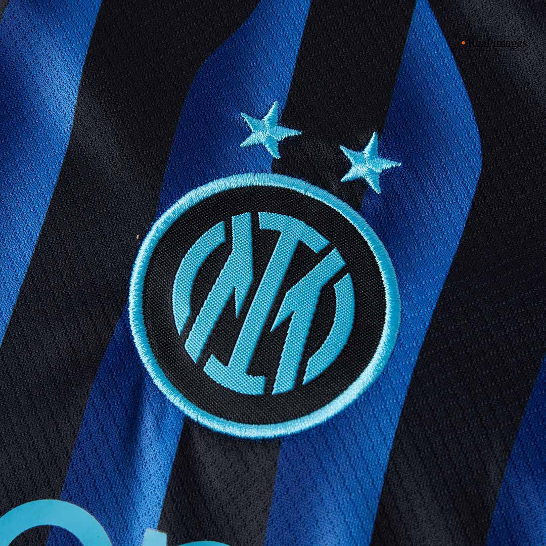 Kids Inter Milan Home Soccer Jersey Full Kit 2025/26 - Pro Jersey Shop