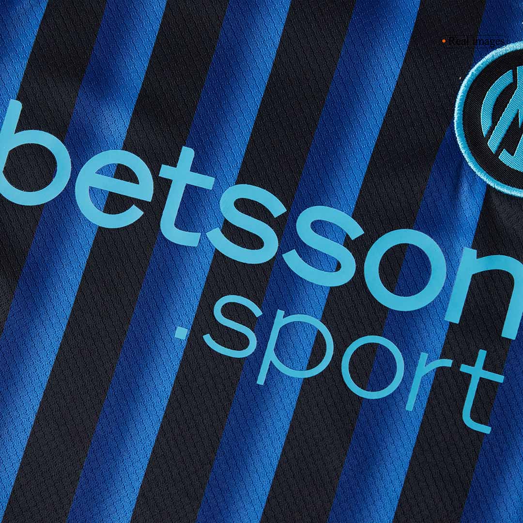 Kids Inter Milan Home Soccer Jersey Full Kit 2025/26 - Pro Jersey Shop