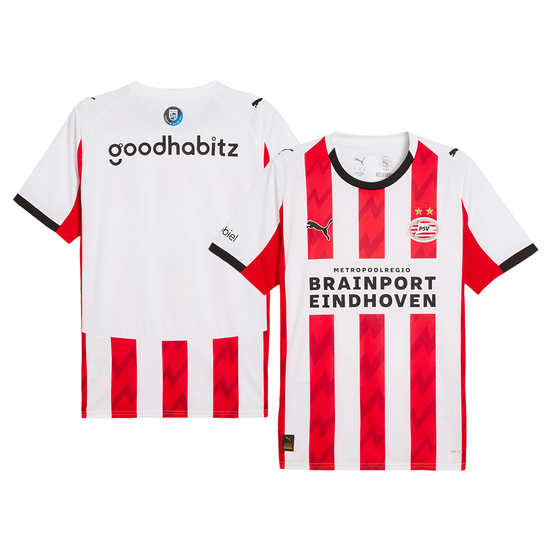 PSV Eindhoven Home Soccer Fan Jersey 2025/26 - Pro Jersey Shop