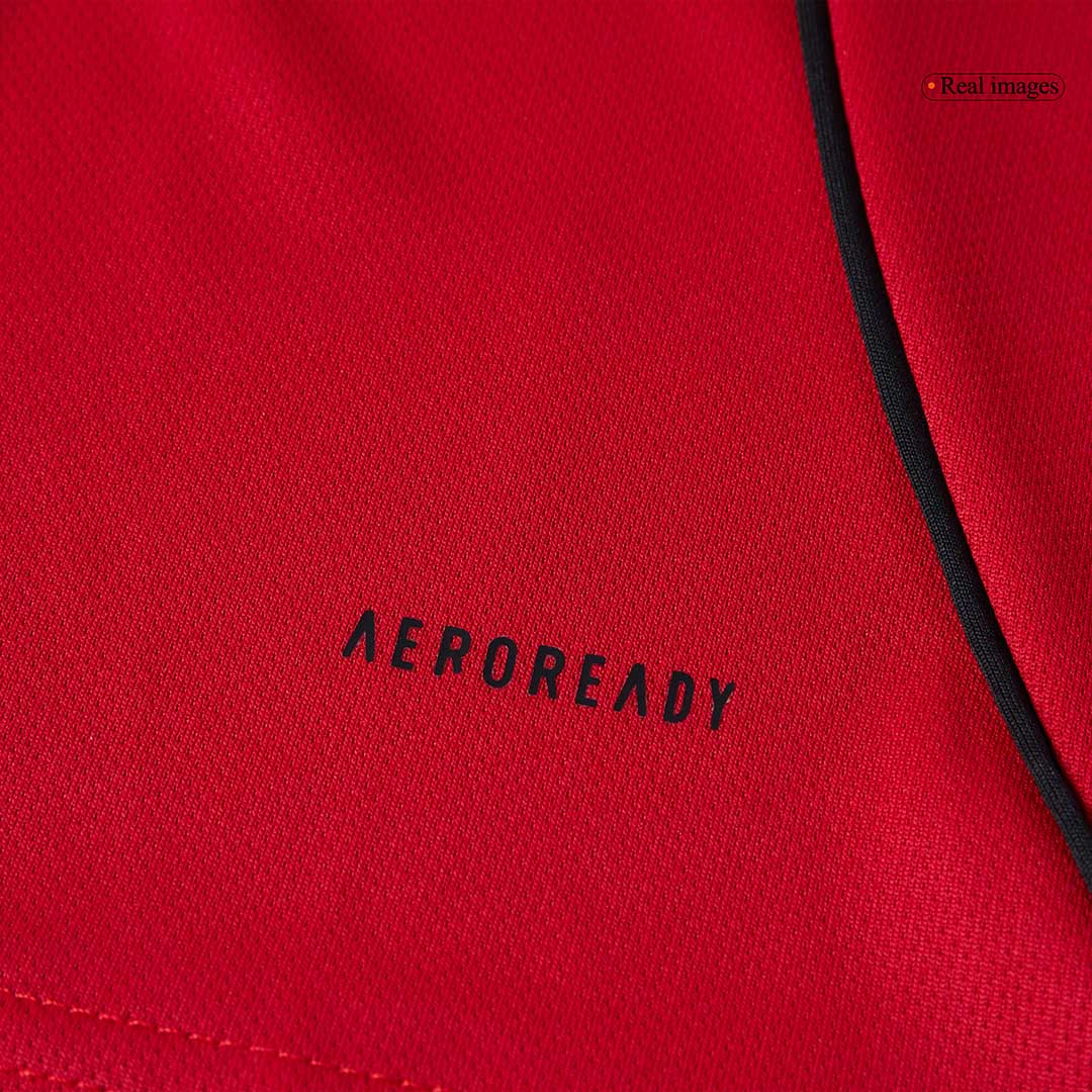 Manchester United Home Soccer Long Sleeves Fan Jersey 2025/26 - Pro Jersey Shop