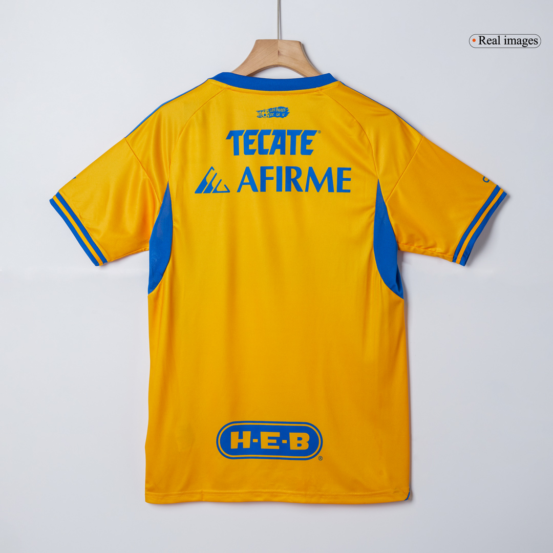 Tigres UANL Home Soccer Jersey Replica 2025/26 - Pro Jersey Shop