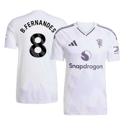Manchester United B.FERNANDES #8 Away Soccer Jersey Replica 2025/26 - Pro Jersey Shop