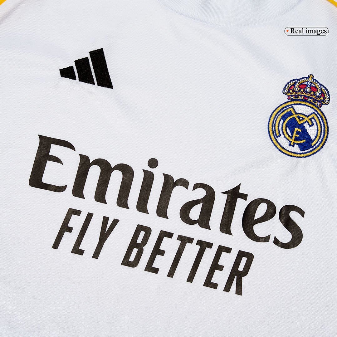 Real Madrid Home Soccer Long Sleeves Jersey Replica 2025/26 - Pro Jersey Shop