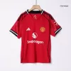 Kids Manchester United Home Soccer Jersey Kit (Jersey+Shorts) 2025/26 - Pro Jersey Shop