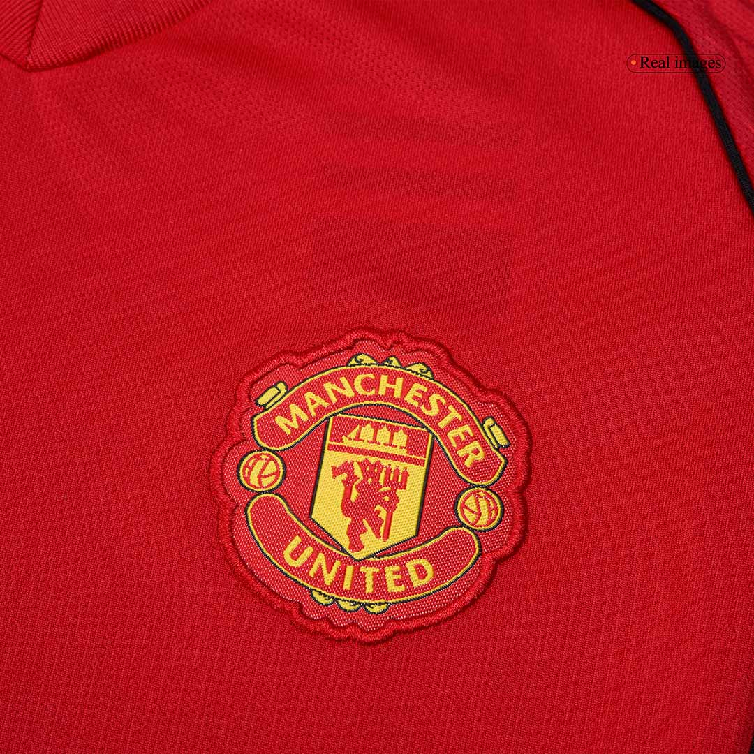 Kids Manchester United Home Soccer Jersey Kit 2025/26 - Pro Jersey Shop