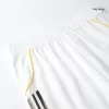 Authentic Real Madrid Home Soccer Shorts 25/26 White - Pro Jersey Shop