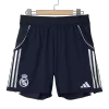 Authentic Real Madrid Away Soccer Shorts 25/26 Navy - Pro Jersey Shop