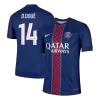 PSG D.DOUÉ #14 Home Soccer Jersey Authentic 2025/26 - Pro Jersey Shop