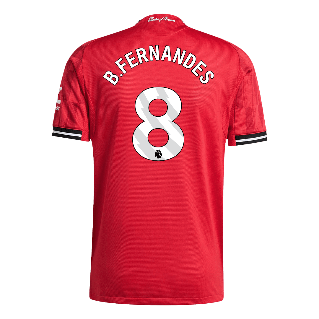Manchester United B.FERNANDES #8 Home Soccer Match Jersey 2025/26 - Pro Jersey Shop