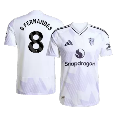 Manchester United B.FERNANDES #8 Away Soccer Jersey Authentic 2025/26 - Pro Jersey Shop