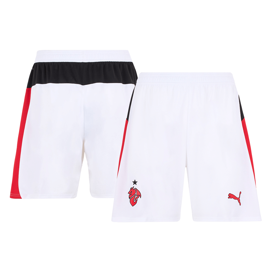 AC Milan Away Soccer Shorts 2025/26 - Pro Jersey Shop