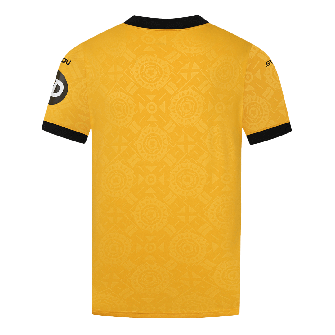 Wolverhampton Wanderers Home Soccer Jersey Replica 2025/26 - Pro Jersey Shop