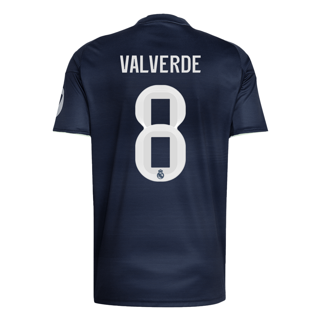 Real Madrid VALVERDE #8 Away Soccer Fan Jersey 2025/26 - Pro Jersey Shop
