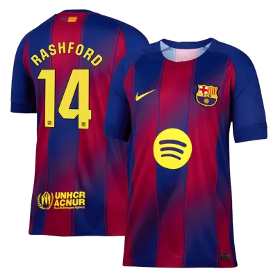 Barcelona RASHFORD #14 Home Soccer Jersey Replica 2025/26 - Pro Jersey Shop