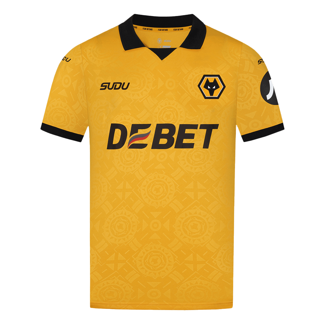 Wolverhampton Wanderers Home Soccer Jersey Replica 2025/26 - Pro Jersey Shop
