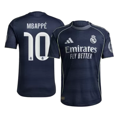 Real Madrid MBAPPÉ #10 Away Soccer Jersey Authentic 2025/26 - Pro Jersey Shop