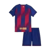 Kids Barcelona Home Soccer Jersey Kit (Jersey+Shorts) 2025/26 - Pro Jersey Shop