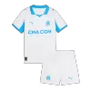 Kids Marseille Home Soccer Jersey Kit (Jersey+Shorts) 2025/26 - Pro Jersey Shop
